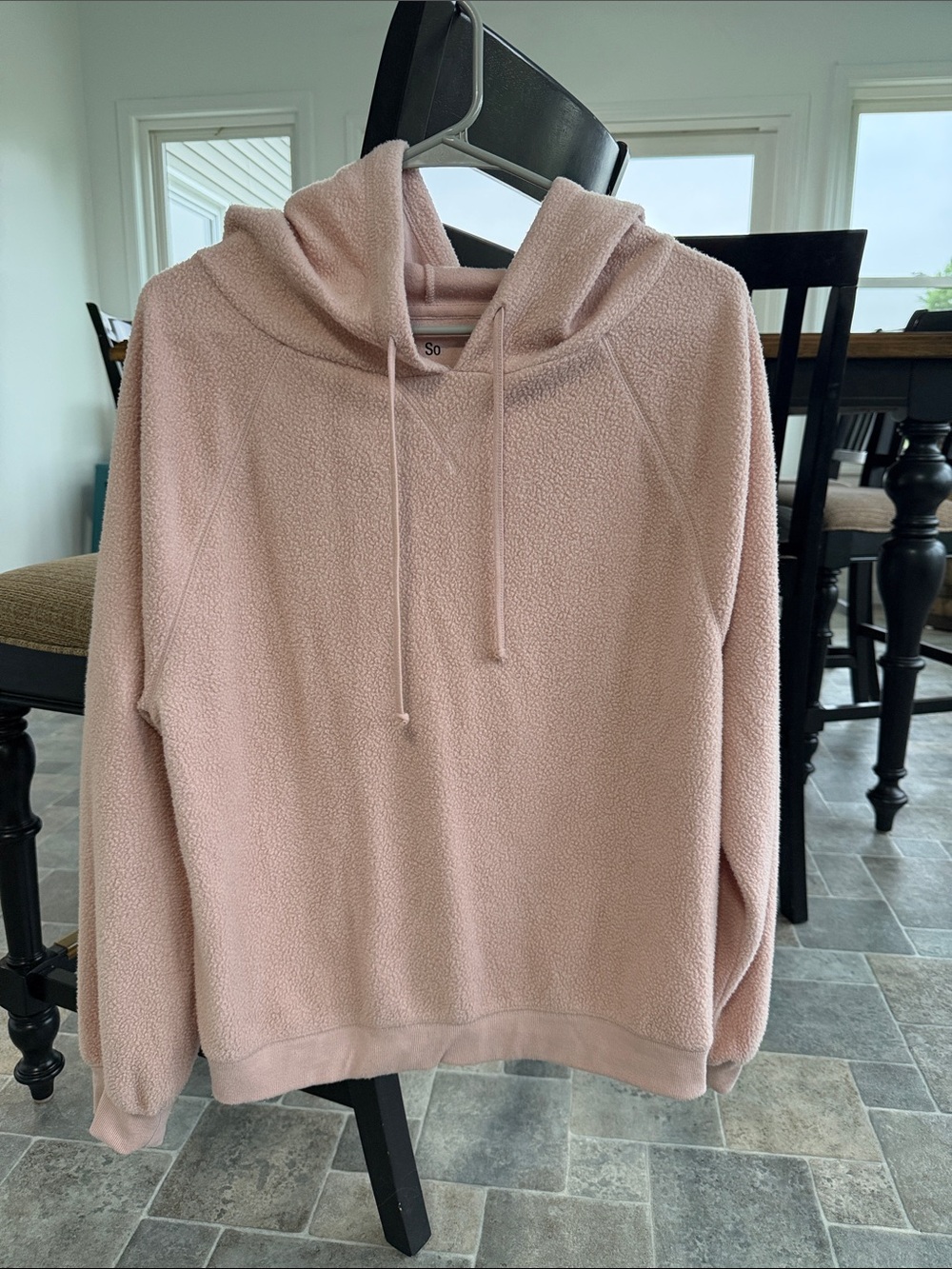 SO Plush Pink Sherpa Hoodie